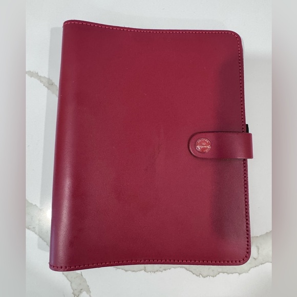 The Original Filofax Red A5